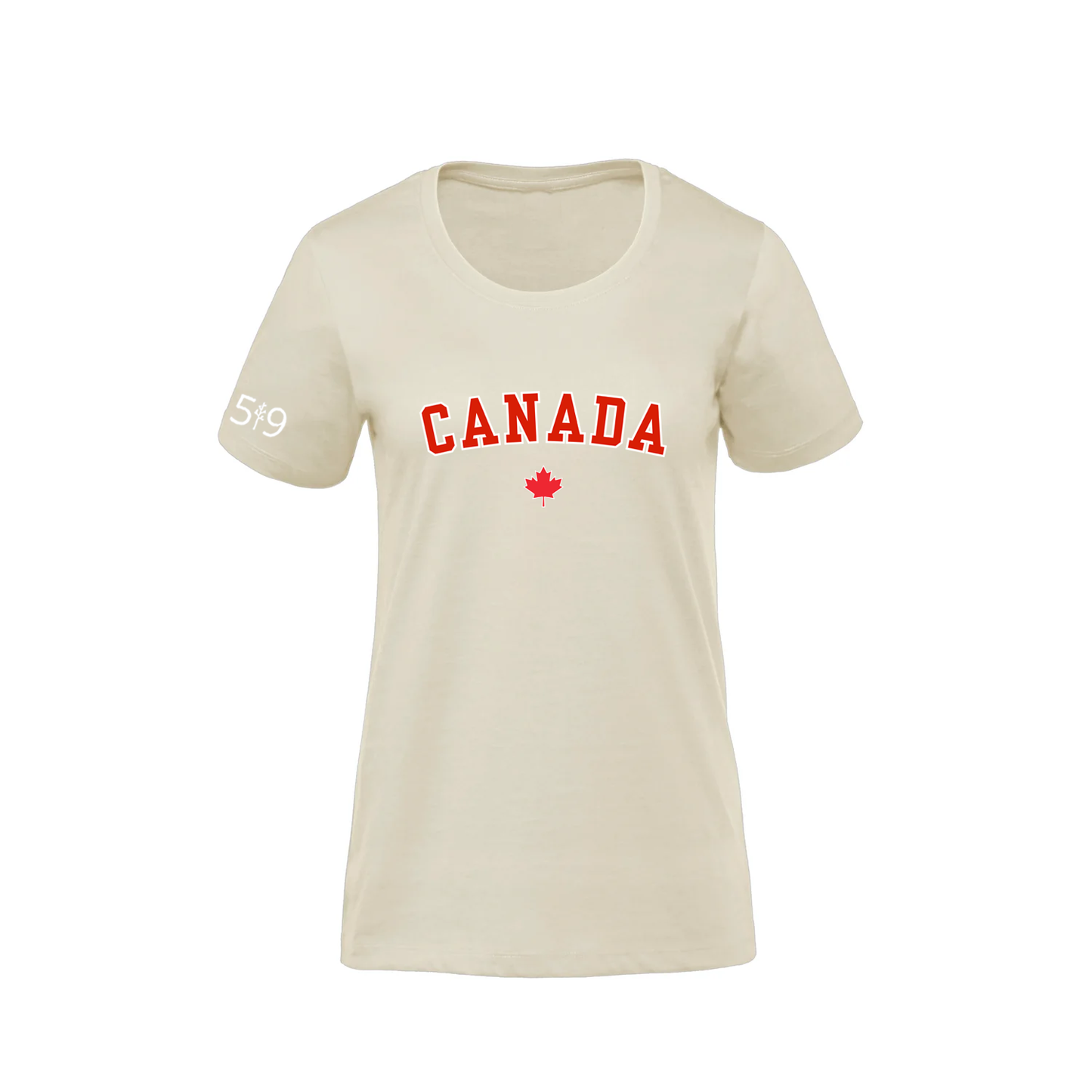 CANADA VARSITY PREMIUM TEE (WOMENS) - Velora