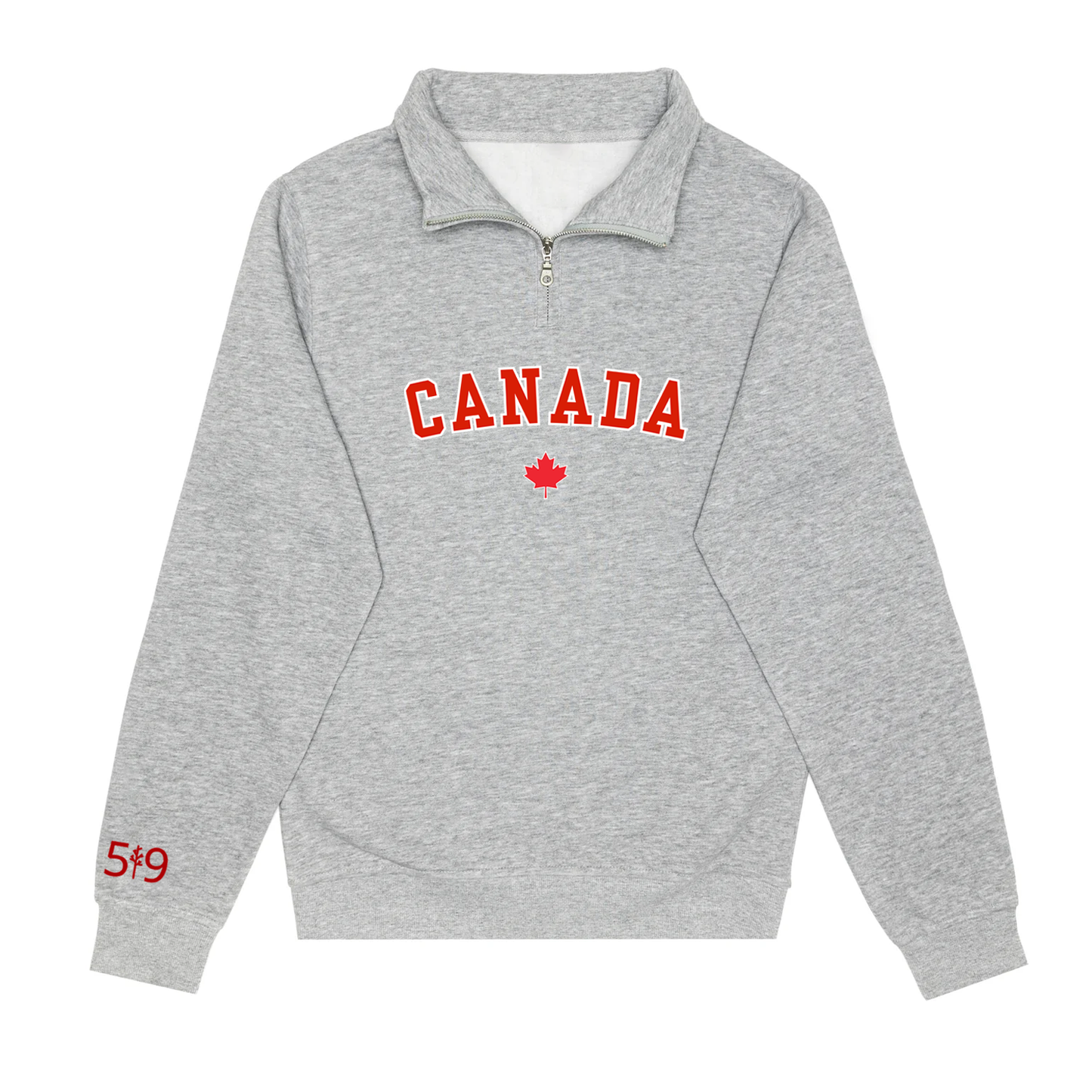CANADA VARSITY 1/4 ZIP (UNISEX) - Velora