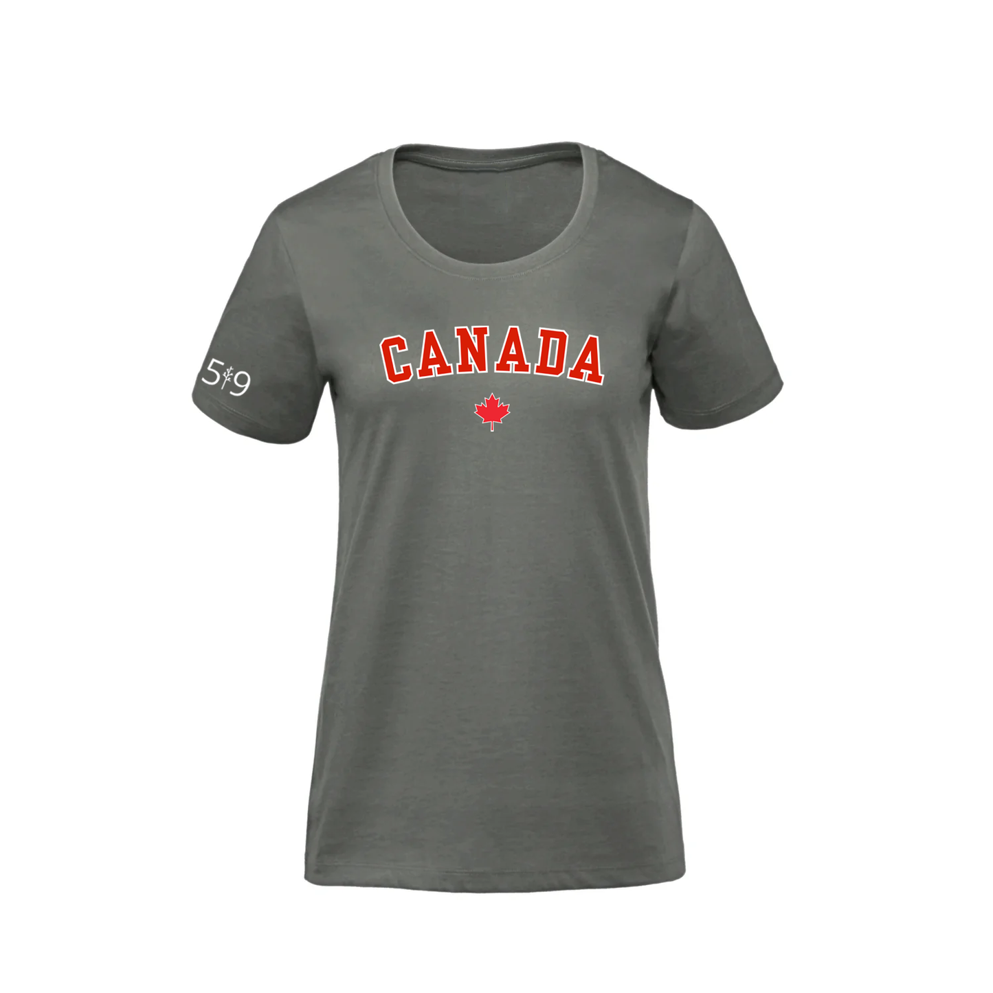 CANADA VARSITY PREMIUM TEE (WOMENS) - Velora