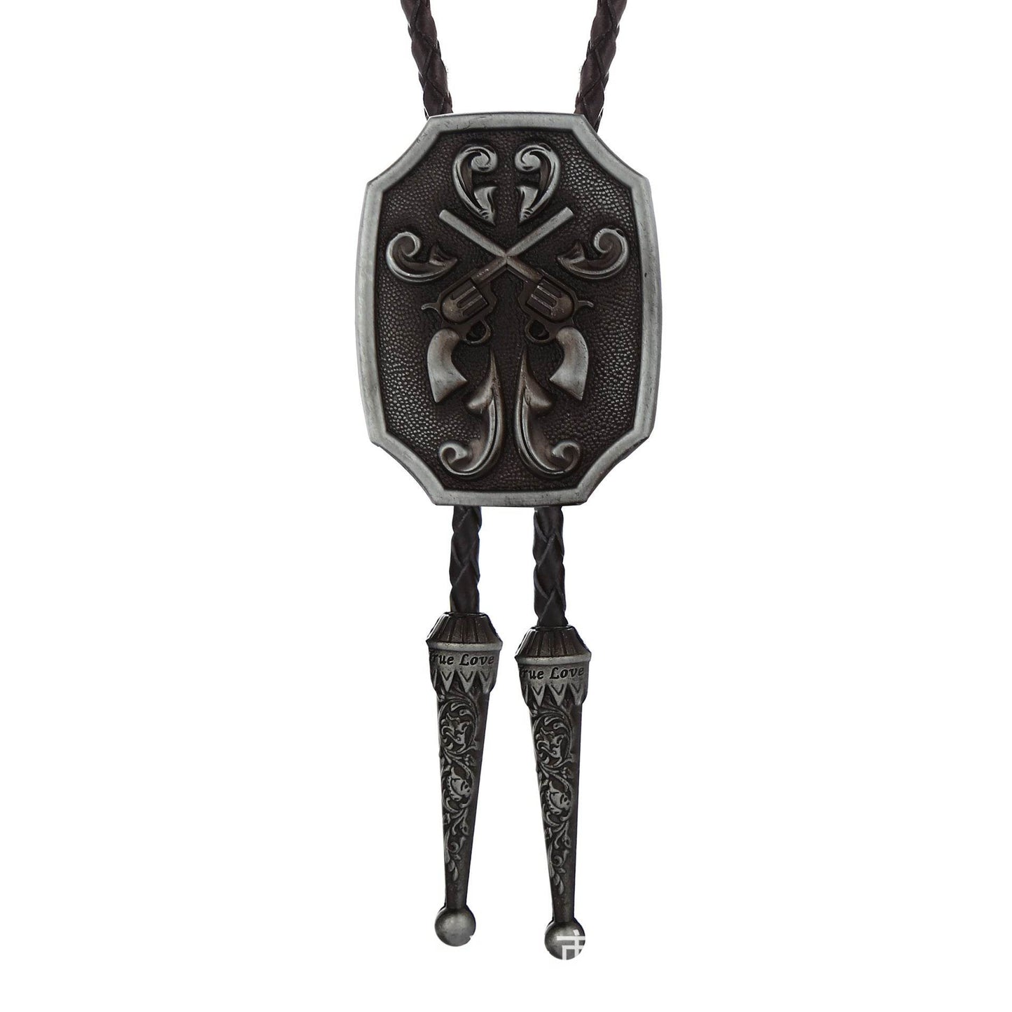 Bolo Tie Silver Gold Suncha Two-tone - Velora