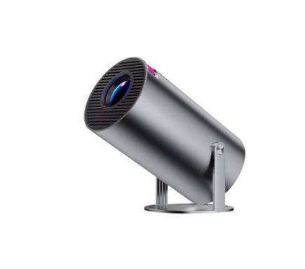 Portable Projector Small Straight Projector For Home Use 180 Degrees Projection Angle Automatic Focus Home Video Projector - Velora