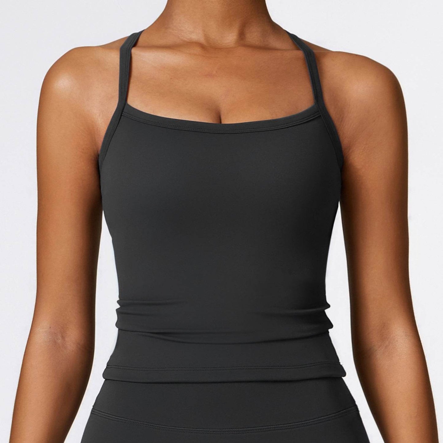 Beauty Back Yoga Vest Quick-drying Workout Top Sports Fitness Vest - Velora