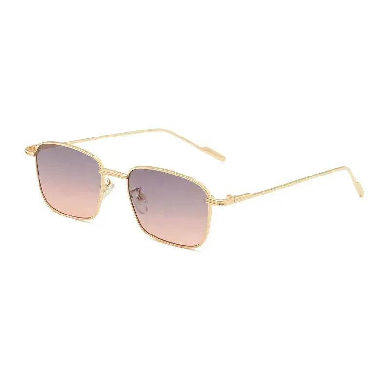 Metal Small Frame Fashionable Versatile Sunglasses - Velora