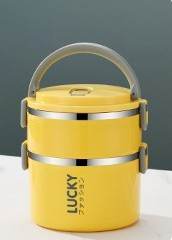 Sealed Multi Layered Thermal Stainless Steel Insulated Lunch box - Velora