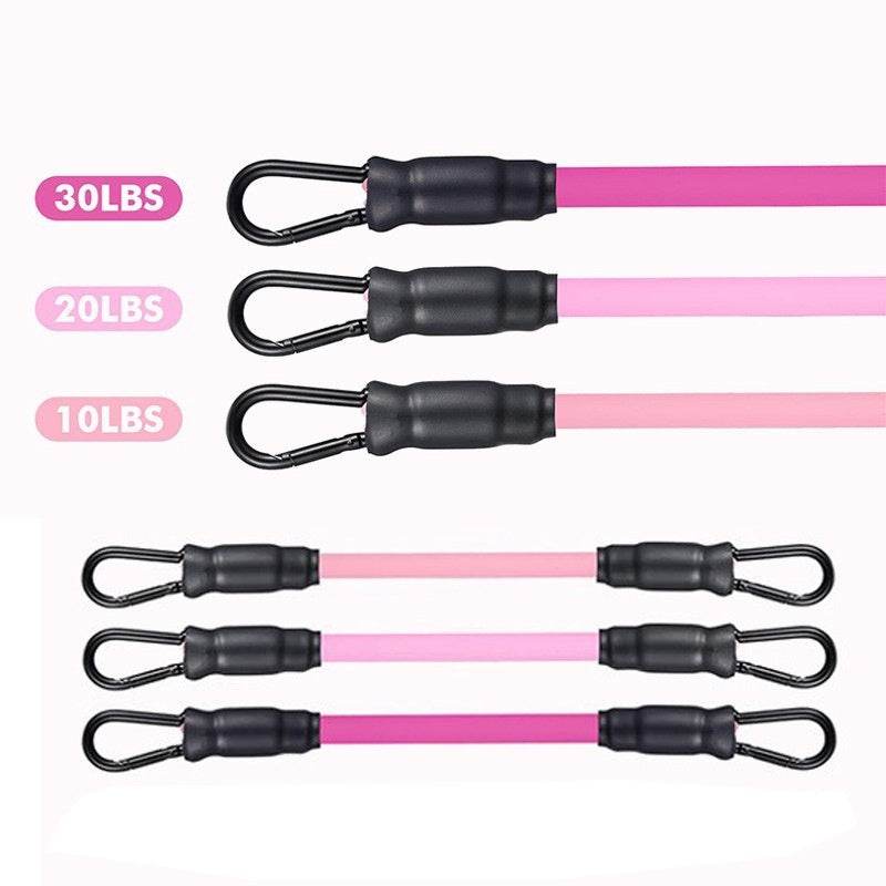 Ankle Strap Resistance Bands Hip Leg Strength Pull Rope Fitness Elastic Training Home Yoga Pilate Crossfit Workout Gym Equipment - Velora