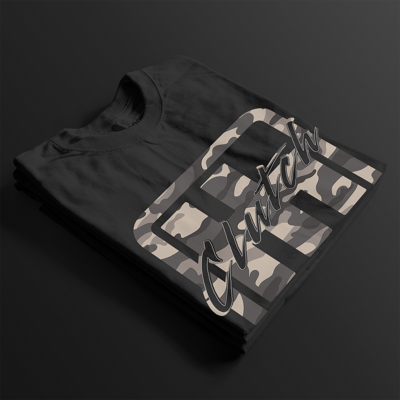 Clutch Clothing Camo Automotive Graphic T-Shirt | Mens & Womens (Unisex) - Velora