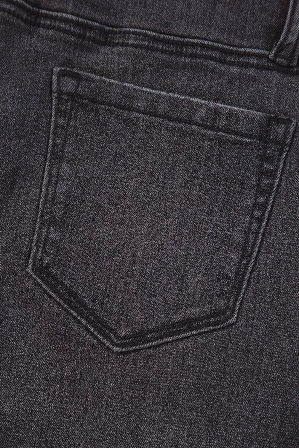 High-Waisted Wide-Leg Vintage Wash Jeans - Velora