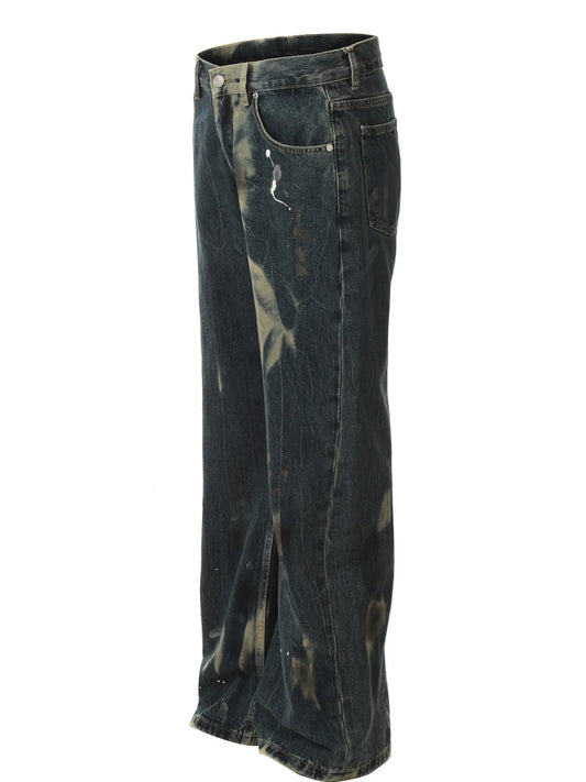 Men's Wash Loose Fit Jeans - Velora
