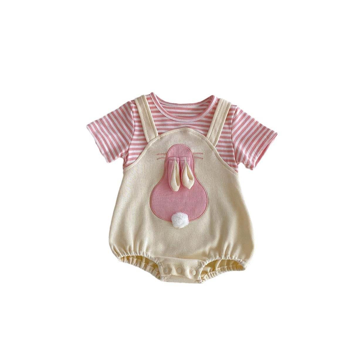 Baby Jumpsuit Fake Two Pieces Onesie - Velora