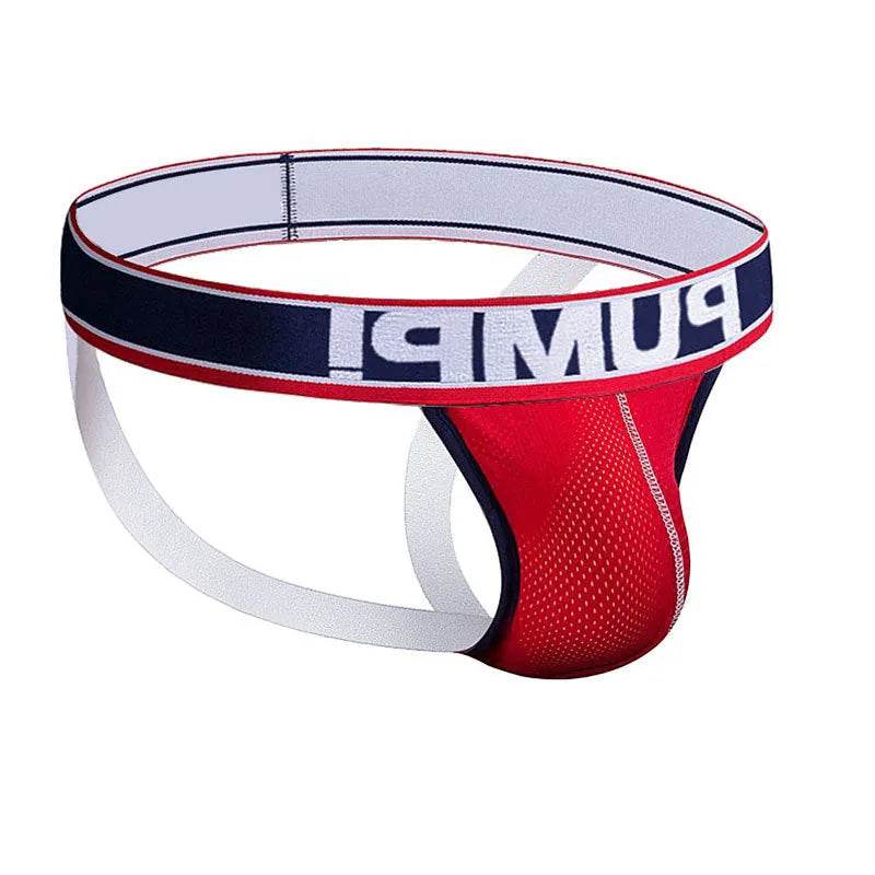 PUMPI Mesh Thong Panties underwear Porn Pant men Low Waist - Velora