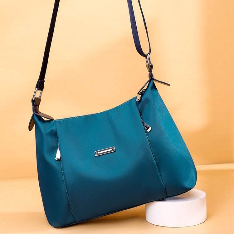 Fashion Oxford Cloth Shoulder Bag Simple Women's Crossbody Bag - Velora