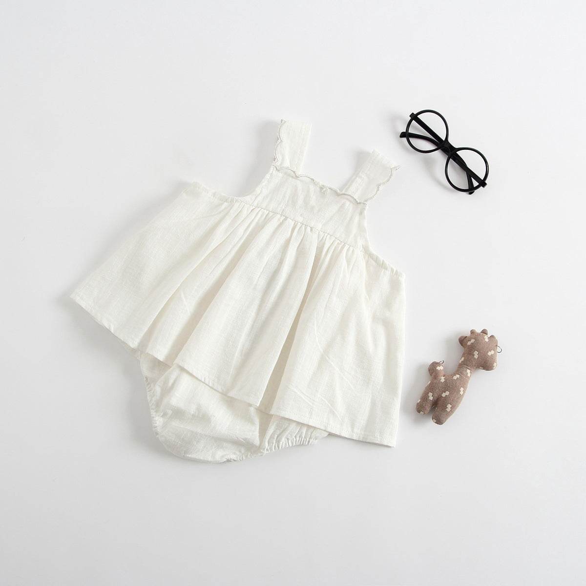 Baby Romper Princess Dress Baby Jumpsuits Dress Suspenders - Velora