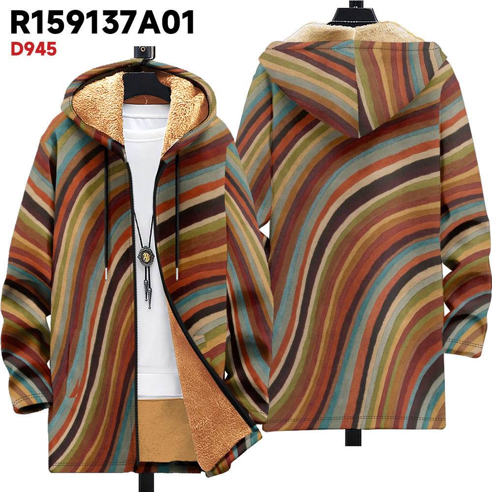 Hooded Cardigan Thick Winter Clothes - Velora