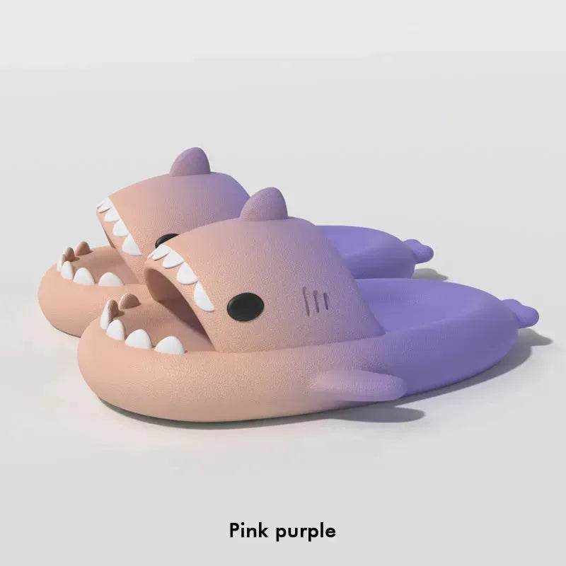 Flip flop Shark Slides Slippers Men's Home Bathroom Non-slip Slippers - Velora
