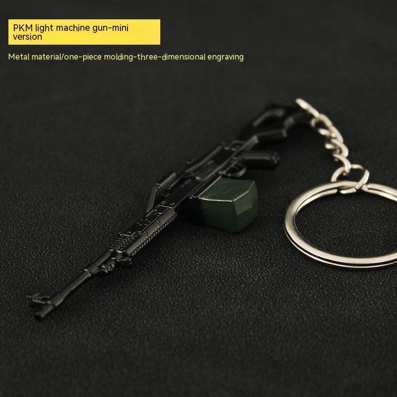 Gun Metal Toys Keychain - Velora