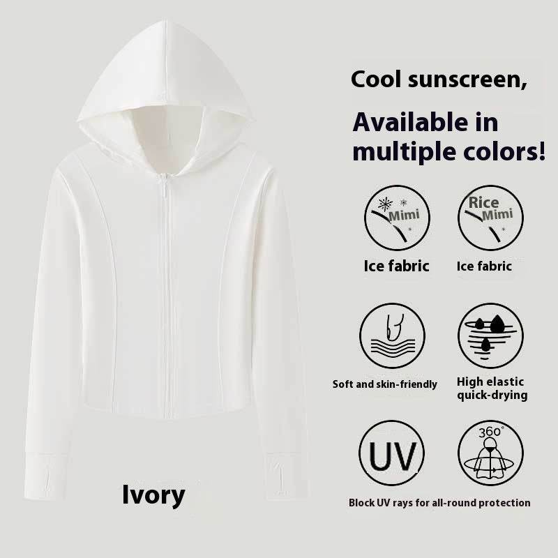 New Women's Sun Protection UV Protection Sports Jacket - Velora