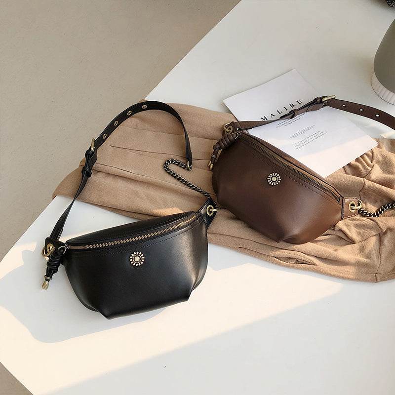 Crossbody Shoulder Chest Bag Waist Bag Korean Style - Velora
