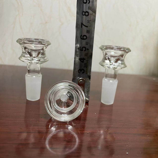 Hookah Smoke Pipe Accessories 14MM Plug Glass Bucket - Velora