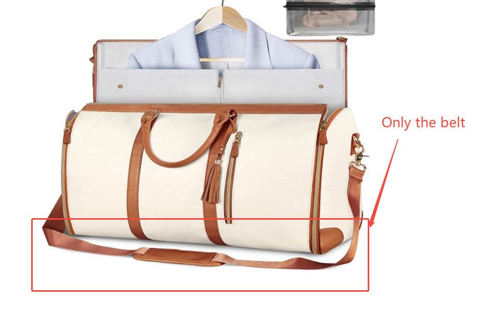 Large Capacity Travel Duffle Bag Women's Handbag Folding Suit Bag Waterproof Clothes Totes - Velora