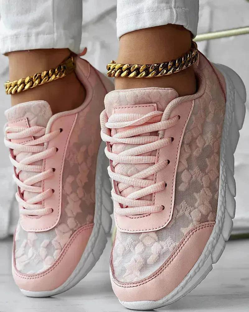 Breathable Lightweight Casual Women's Sports Soft Bottom Comfortable Running Shoes Sneaker for Women - Velora