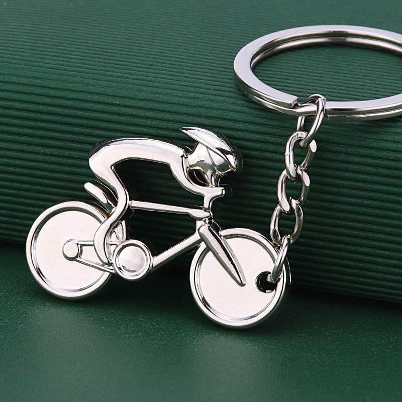 Mini Bicycle Metal Keychains Pendant Tourist Souvenir - Velora