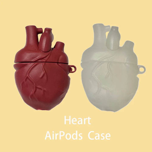 Earphones Case 3D Body Heart Style Case For Airpods 3,Soft Protective Earphone Silicone Cover For Airpods Pro Men Boy - Velora
