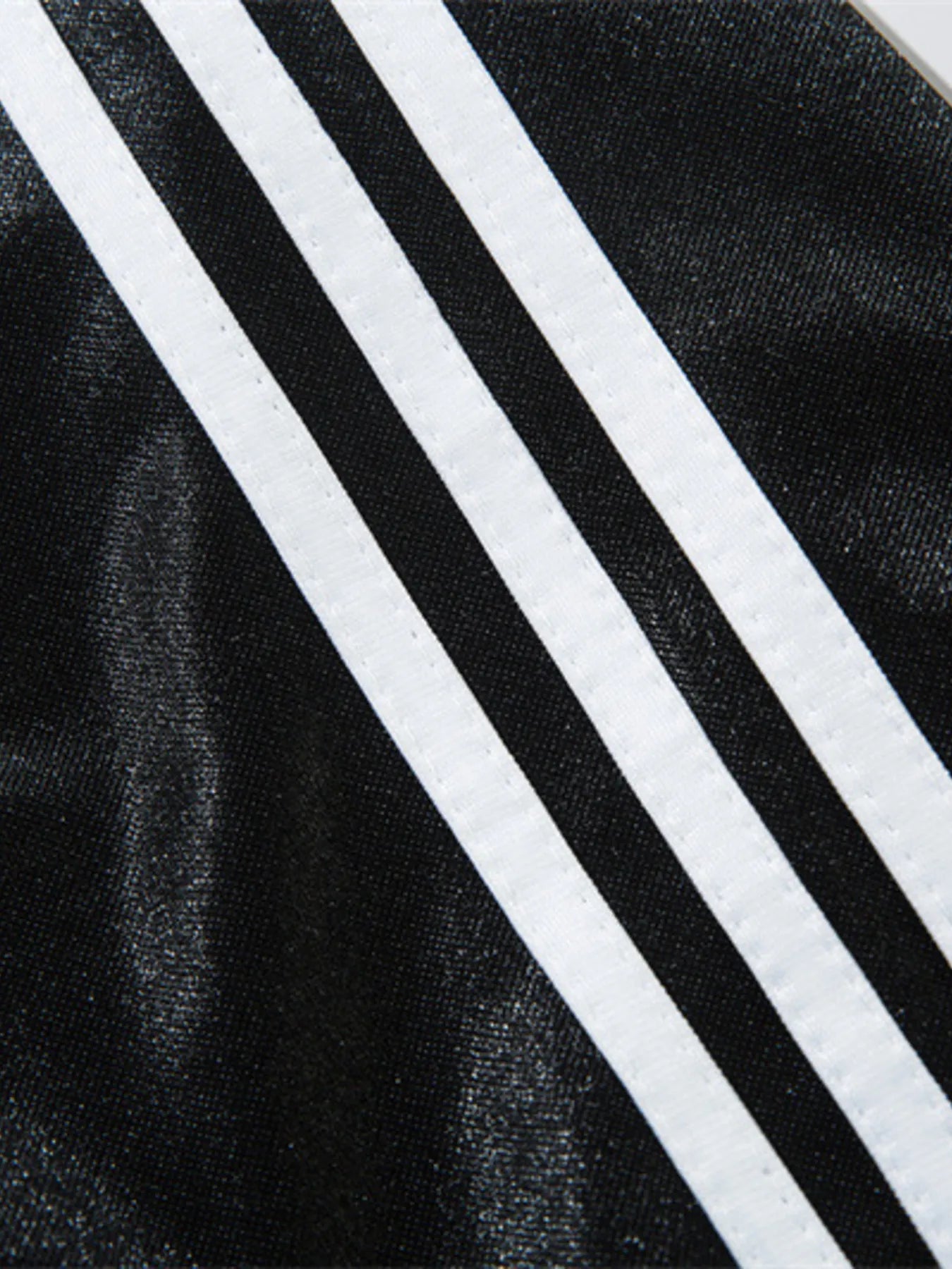Men's Letter Striped Long Sleeve T-Shirt - Velora