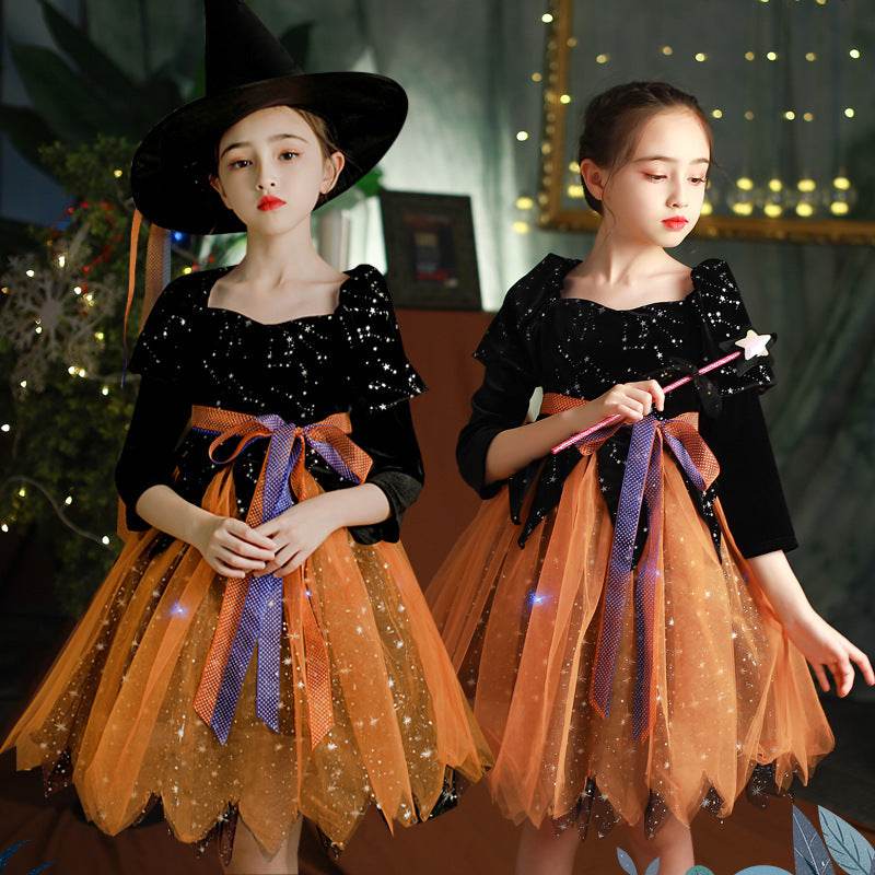 Halloween Children's Clothing Girls' Dress - Velora