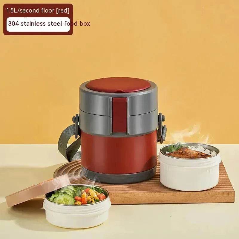 304 Stainless Steel Large Capacity Vacuum Thermal Insulated Lunch Box - Velora
