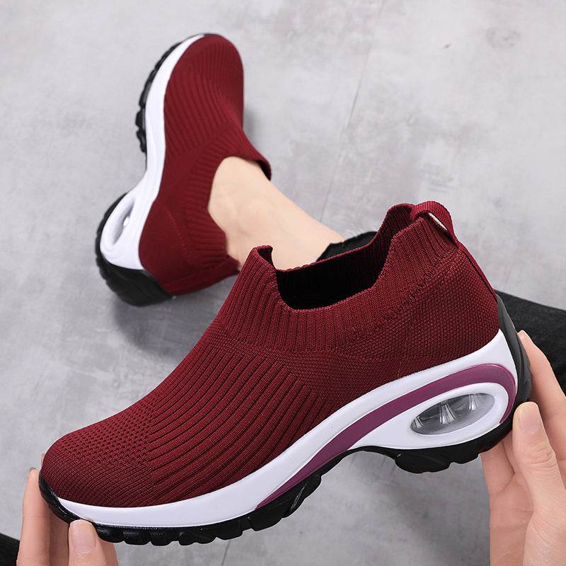 Sneakers Women Air Cushion Mesh Breathable Running Sports Shoes - Velora