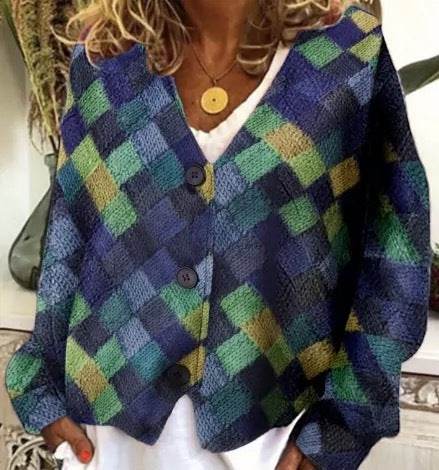 Printed Women's Sweater - Velora