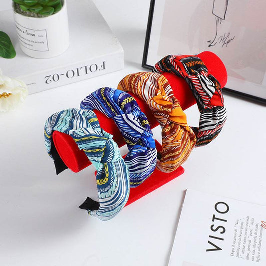 Cute Top Knot Headband for girls and Women - Velora