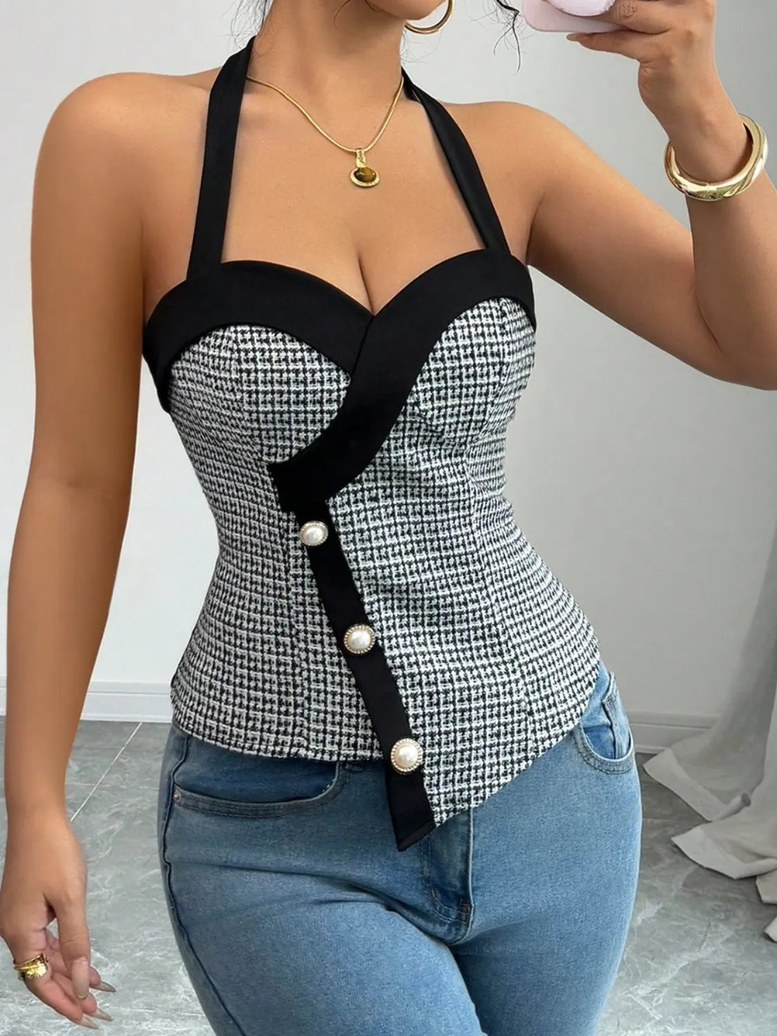 Halter Neck Cami - Velora