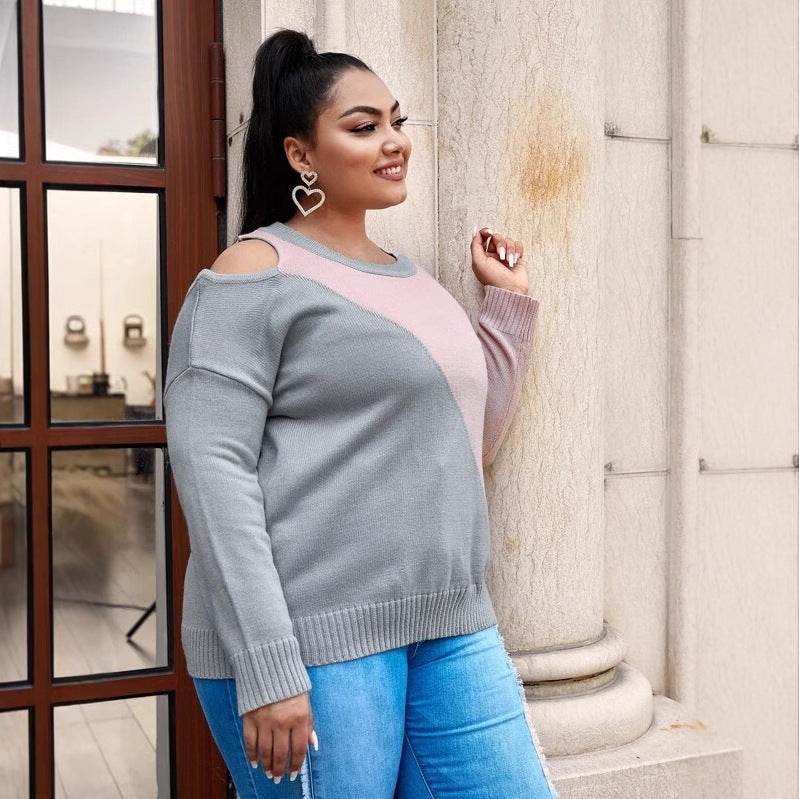 Large Size Women's Sweater - Velora