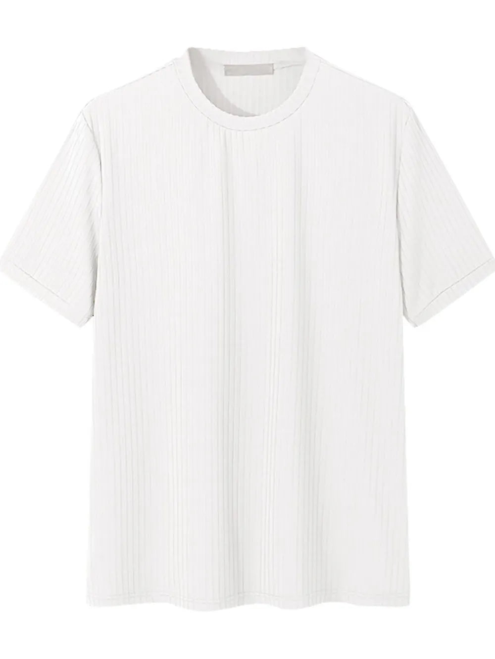 Men's Full Size Round Neck Short Sleeve T-Shirt Plus Size - Velora