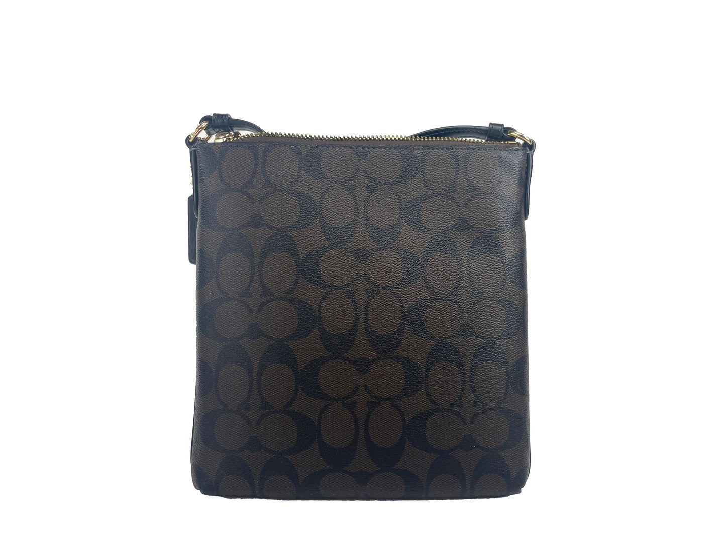 Coach Miniature Rowan Leather Crossbody File Bag