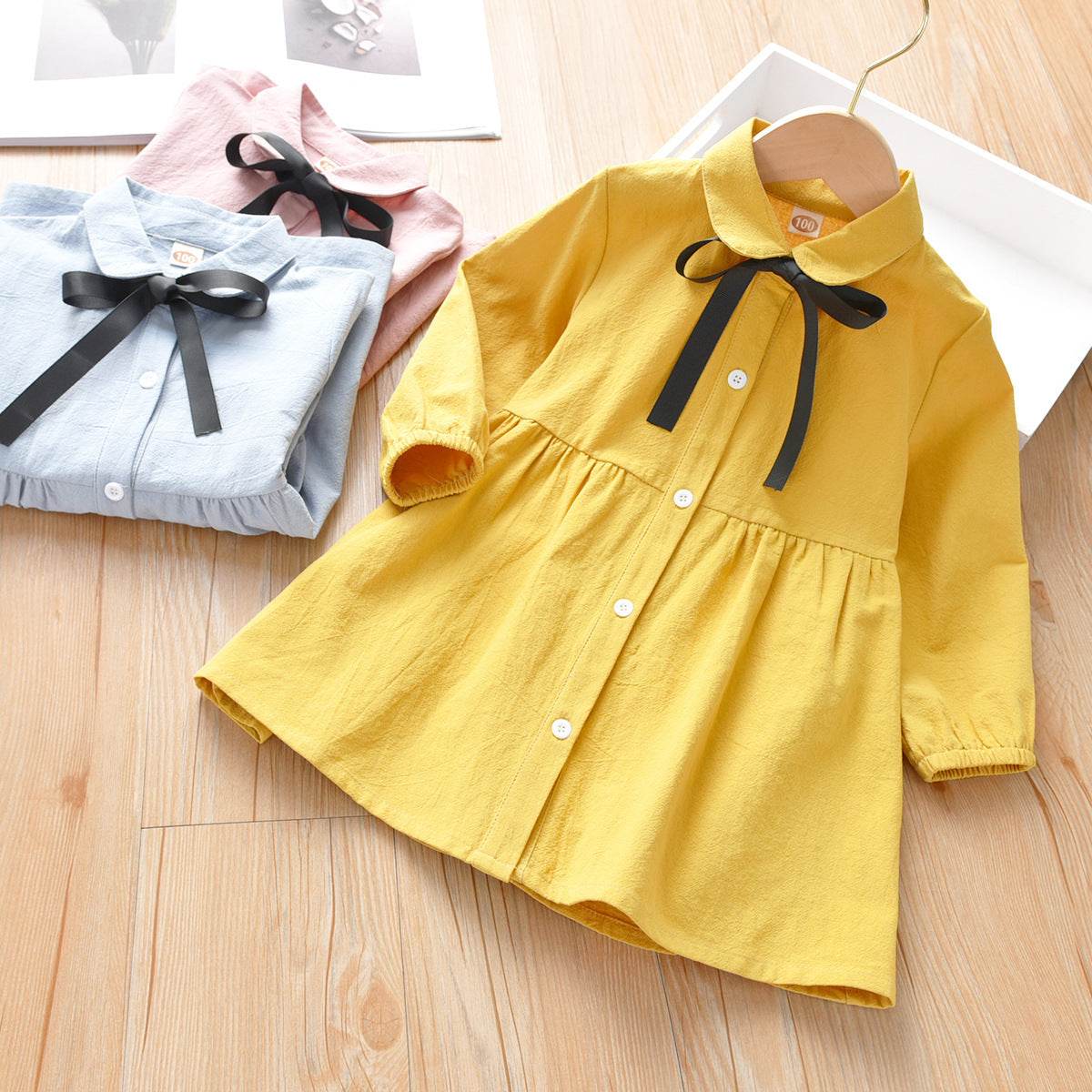 Children's Shirt Baby Western-style Dresses - Velora