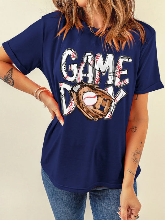 GAME DAY Graphic Short Sleeve T Shirt - Velora