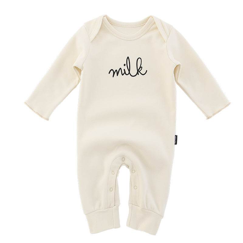 Baby Cotton Thickened Autumn And Winter Jumpsuit Baby Europe And America - Velora