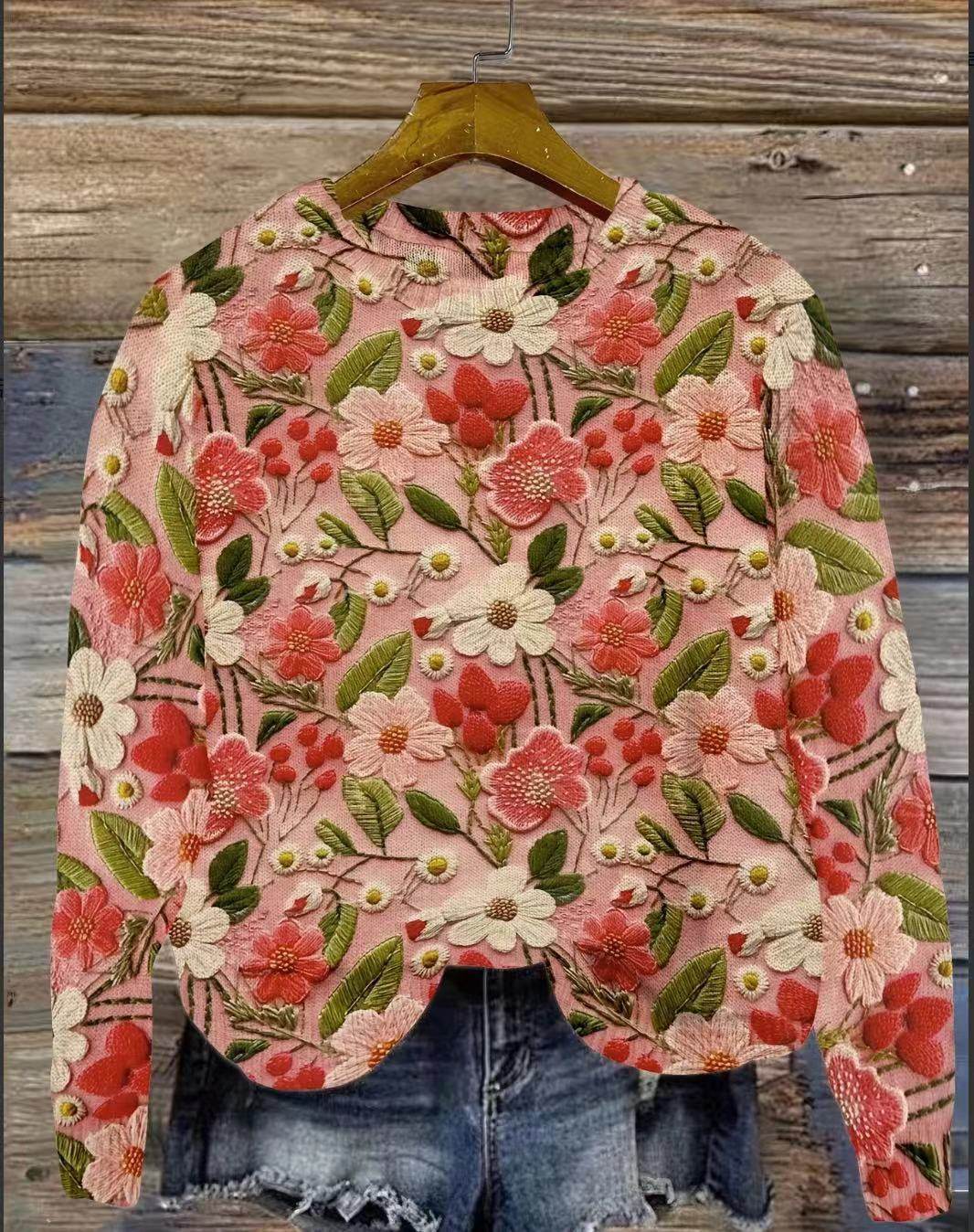 Digital Printing On Women's Sweaters - Velora
