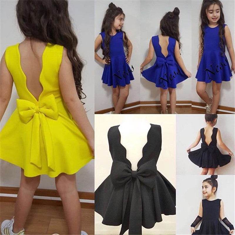 Kids Clothes Dress Baby Sleeveless Girl Clothing Years - Velora