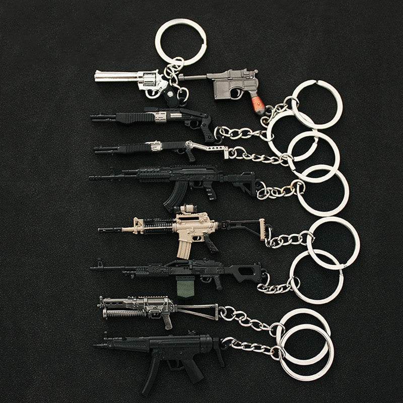 Gun Metal Toys Keychain - Velora