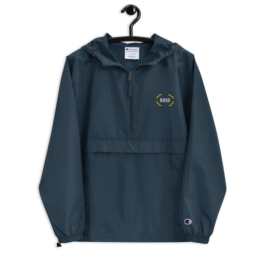 Embroidered Champion Packable Jacket - Velora