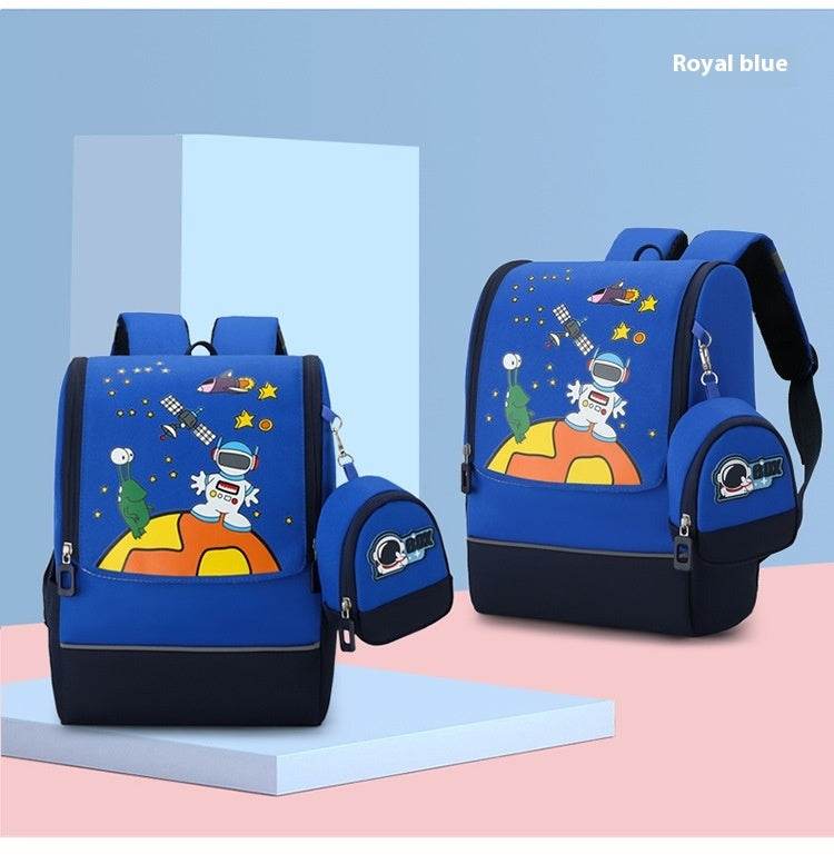 Primary School Children Cute Cartoon Backpack Kids Back support School Bag - Velora