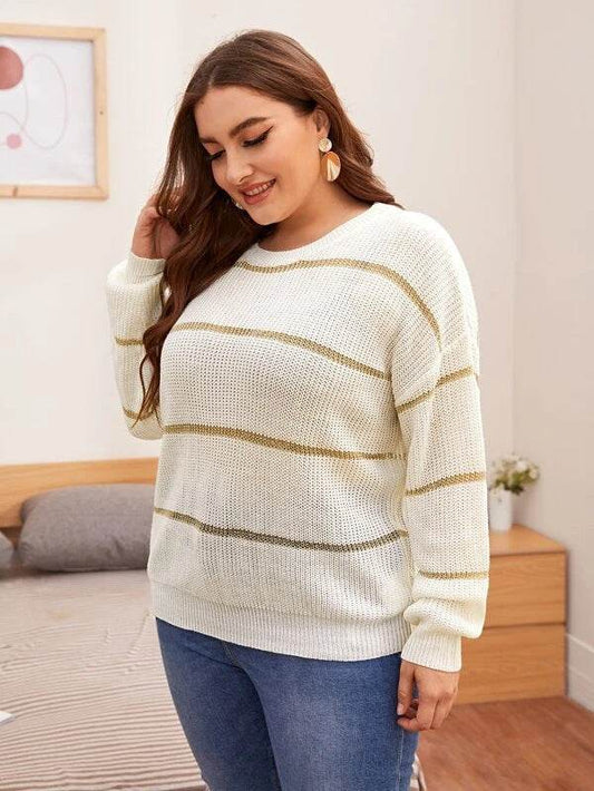Large Size Women's Sweater - Velora