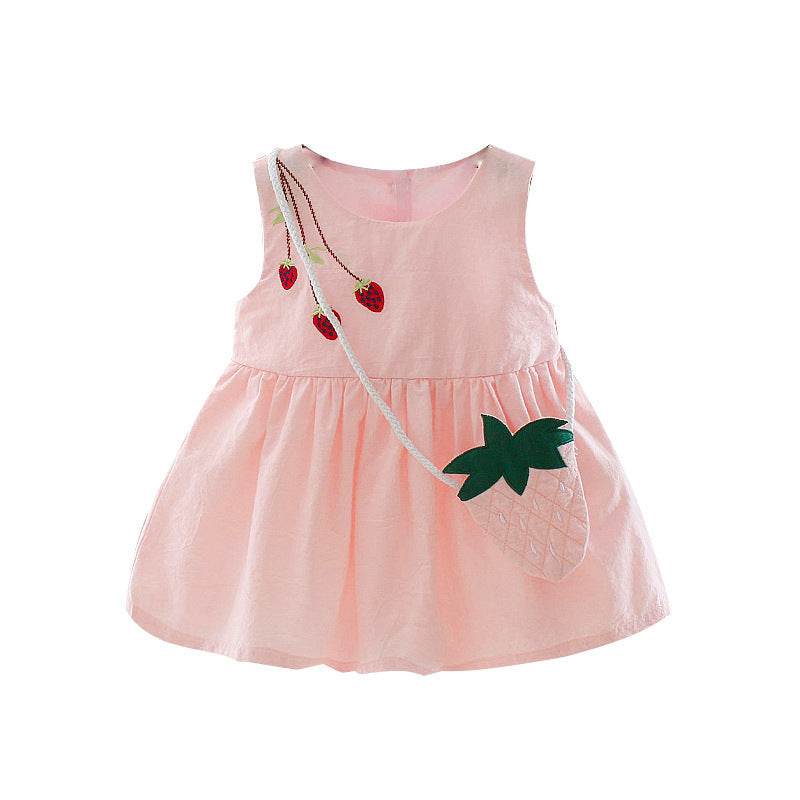 Baby Girl Summer Dress 1-3 Years Old Suspender Baby Skirt Girl Dress - Velora