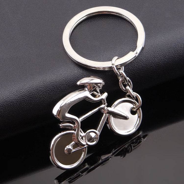 Mini Bicycle Metal Keychains Pendant Tourist Souvenir - Velora