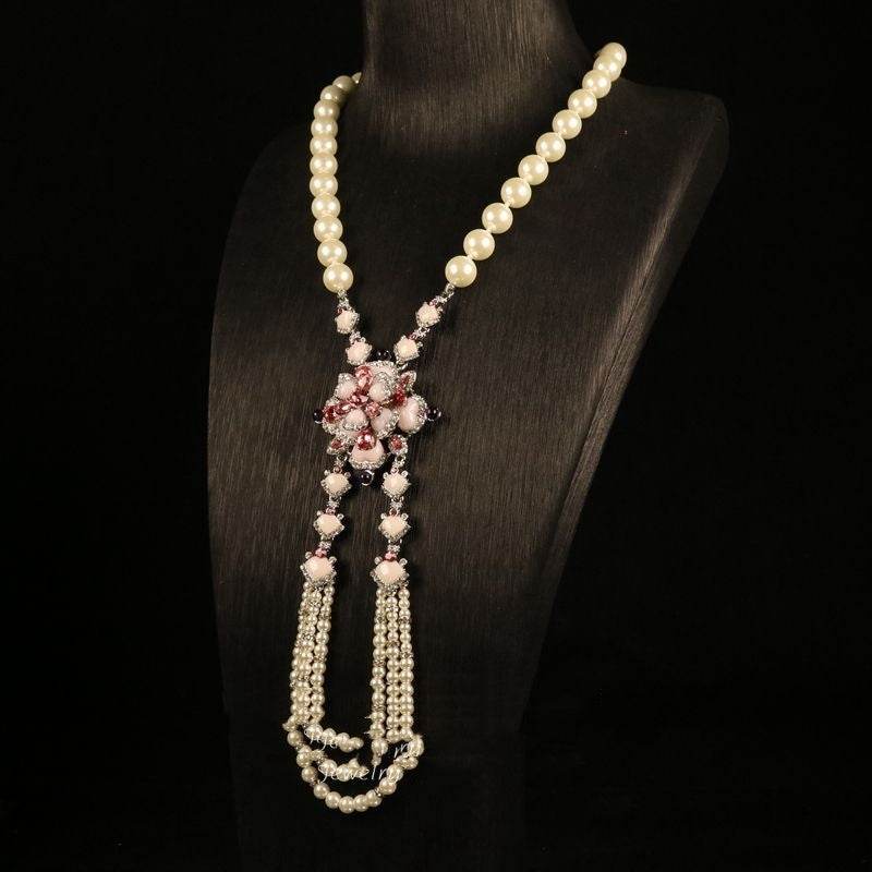 Exquisite Elegant Elegant All-match Flower Necklace Suit - Velora