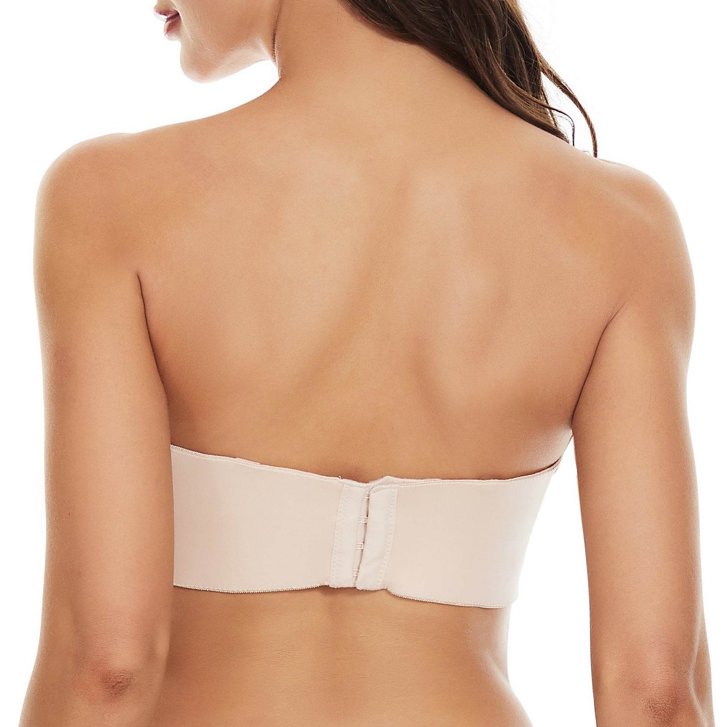 Underwear Seamless Invisible Bra Removable Push Up Thin With Steel Ring - Velora