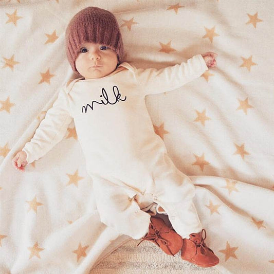 Baby Cotton Thickened Autumn And Winter Jumpsuit Baby Europe And America - Velora